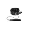 Ошейник с поводком Fetish Tentation Eyalets and Leash