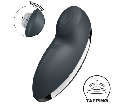Вибростимулятор-пульсатор Satisfyer Tap & Climax 2 Grey