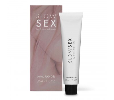 Анальный гель-смазка Bijoux Indiscrets Slow Sex Anal play gel (мятая упаковка!!!)