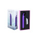 Вибратор S Pleasures Bullets Amethyst, фиолетовый, с двумя отростками, 10 режимов, диаметр 3,1 см