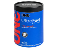 Презервативы ONE Ultra Feel 40 шт, подарочная упаковка тюб (мятая упаковка!!!)