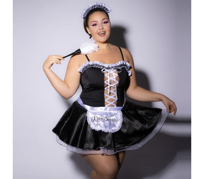 Эротический костюм горничной JSY P61110 Plus Size