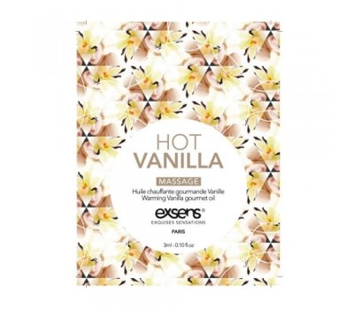 Пробник массажного масла EXSENS Hot Vanilla 3мл