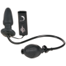 Анальный вибратор надувной Doc Johnson Deluxe Wonder - Butt Plug Black