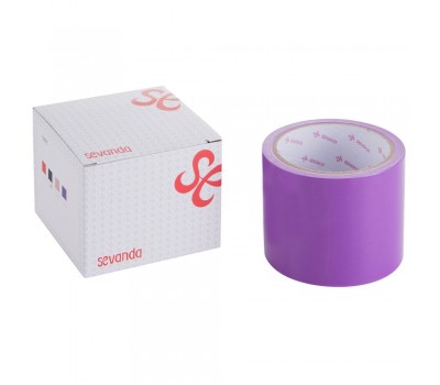 Электростатическая лента для бондажа LOCKINK SEVANDA Electrostatic Tape - Purple Tape, 16 м