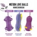 Вагинальные шарики с массажем и вибрацией FeelzToys Motion Love Balls Twisty с пультом ДУ, 7 режимов