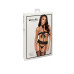 Комплект Kissable Bondage Kiss Set Black S/M
