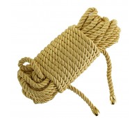 Веревка для шибари LOCKINK SEVANDA Shibari Pratice Rope Golden, 8 метров