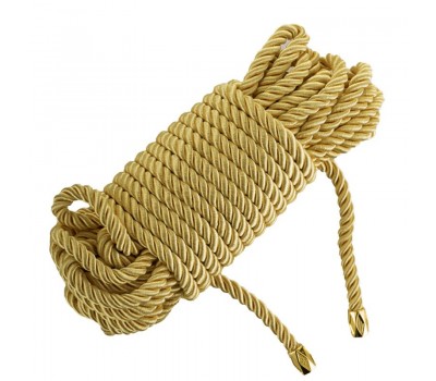 Веревка для шибари LOCKINK SEVANDA Shibari Pratice Rope Golden, 8 метров