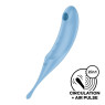 Вакуумный стимулятор Satisfyer Twirling Pro Blue