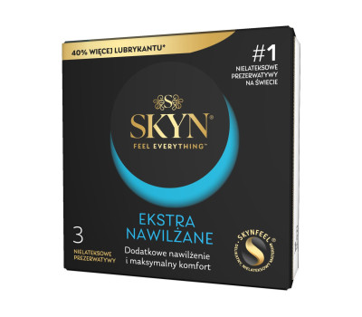 Презервативы SKYN Ekstra Nawilżanel 3 шт
