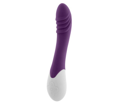 Вибратор S Pleasures Premium Phoenix, для точки G, фиолетовый, водостойкий, 16 видов вибрации, нагрев