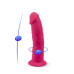 Фаллоимитатор с вибрацией SilexD Henry Vibro Pink (MODEL 2 size 7in) + LRS, диаметр 4,4 см Фаллоимитатор с вибрацией SilexD Henry Vibro Pink (MODEL 2 size 7in) + LRS, диаметр 4,4 см