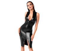 Платье Noir Handmade F337 Powerwetlook midi dress - XXL