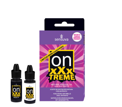 Возбуждающие капли для клитора Sensuva On xXxTREME Arousal Oil (5 мл) with Antidote (5 мл)