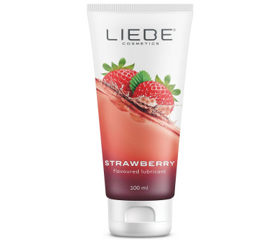 Лубрикант на водной основе Liebe Lubricant Strawberry 100 мл