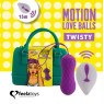Вагинальные шарики с массажем и вибрацией FeelzToys Motion Love Balls Twisty с пультом ДУ, 7 режимов