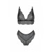 Комплект Passion AMBERLY SET black L/XL