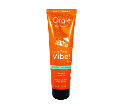 Вибролубрикант Orgie Lube Tube Vibe! Sex On The Beach 100 мл