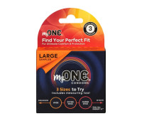Презервативы MyONE Large Sampler 3 шт, картонная коробка