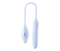 Пульсатор с вакуумным стимулятором KISSTOY Cathy III Light Blue