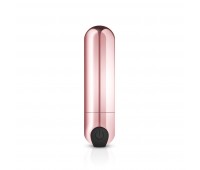 Вибропуля Rosy Gold - Nouveau Bullet Vibrator, перезаряжаемая