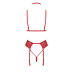 Комплект Kissable Bondage Kiss Set Red S/M