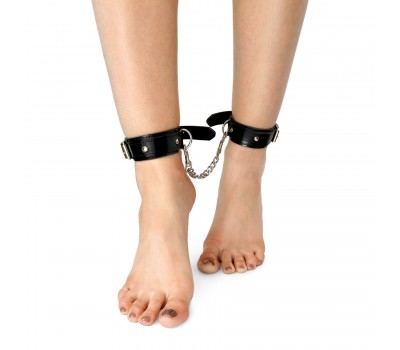 Поножи из экокожи Art of Sex - Emoji Ankle cuffs