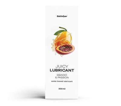 Лубрикант на водной основе Satisfyer Juicy Lubricant Mango & Passion water based 300 мл