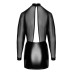 Платье Noir Handmade F348 Powerwetlook and tulle dress - L