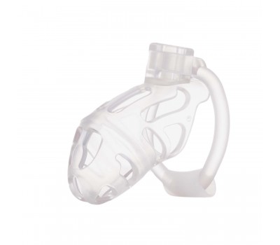 Клетка для пениса LOCKINK SEVANDA Plastic Penis Chastity Cage - Transparent