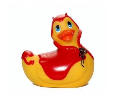 Вибромассажер I Rub My Duckie - Red Devil (BIG)