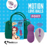 Вагинальные шарики с жемчужным массажем FeelzToys Motion Love Balls Foxy с пультом ДУ, 7 режимов