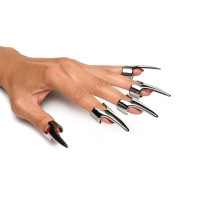 Набор колец с когтями Master Series Five-Piece Sensation Claw Rings - Silver (мятая упаковка!!!)