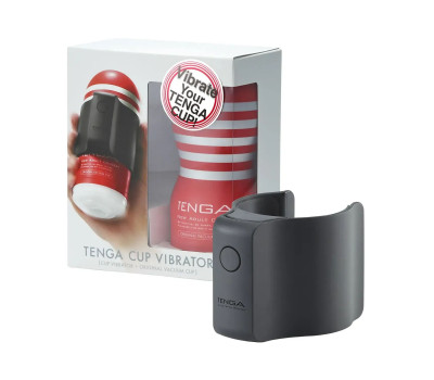 Вибронасадка Tenga CUP VIBRATOR, 7 режимов, 1 мастурбатор в комплекте