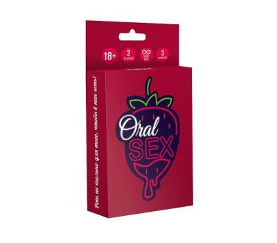 Эротическая игра для пар «Oral sex» (UA, ENG, RU) (надорвана упаковка!!!)