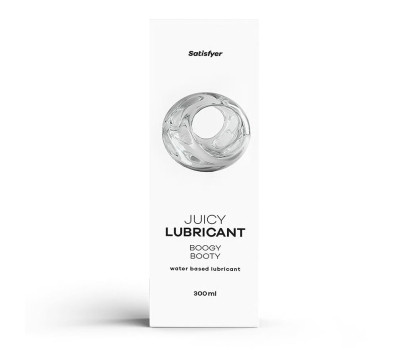 Анальная смазка на водной основе Satisfyer Juicy Lubricant Boogy Booty water based 300 мл