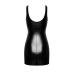 Платье Noir Handmade F344 Powerwetlook dress with garter - XXL