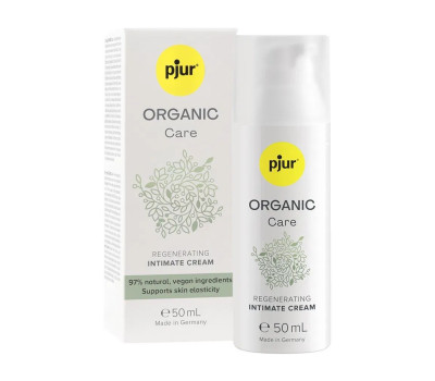 Органический крем для интимного ухода pjur ORGANIC Care 50 мл, восстанавливающий