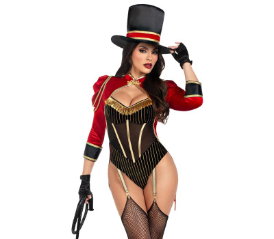 Костюм циркачки Leg Avenue Ravishing Ringmaster Bodysuit L