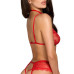 Комплект Kissable Bondage Kiss Set Red L/XL