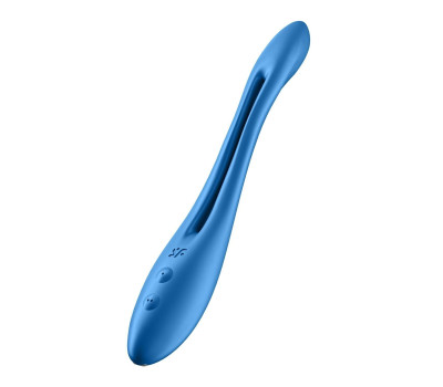 Универсальный гибкий вибратор для пар Satisfyer Elastic Game Dark Blue (мятая упаковка!!!)