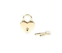 Замочек Liebe Seele Heart Shape Padlock Gold (2 шт)