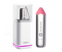 Вибропуля Leten The Second scented powder с индукционной зарядкой, водонепроницаемая, очень мощная