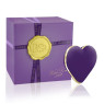Вибратор-сердечко Rianne S: Heart Vibe Purple, 10 режимов работы, медицинский силикон