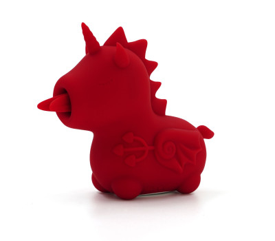 Вибратор-единорожка Unihorn - Blaze Diablo, ласкающий язычок