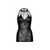 Leg Avenue Strappy Lace mini dress OS Black