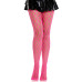 Колготки Leg Avenue Eyelet Net Tights Neon Pink One Size