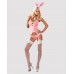 Obsessive Bunny suit 4 pcs costume pink S/M