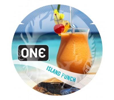 Презерватив ONE FlavorWaves 1 шт со вкусом Island Punch